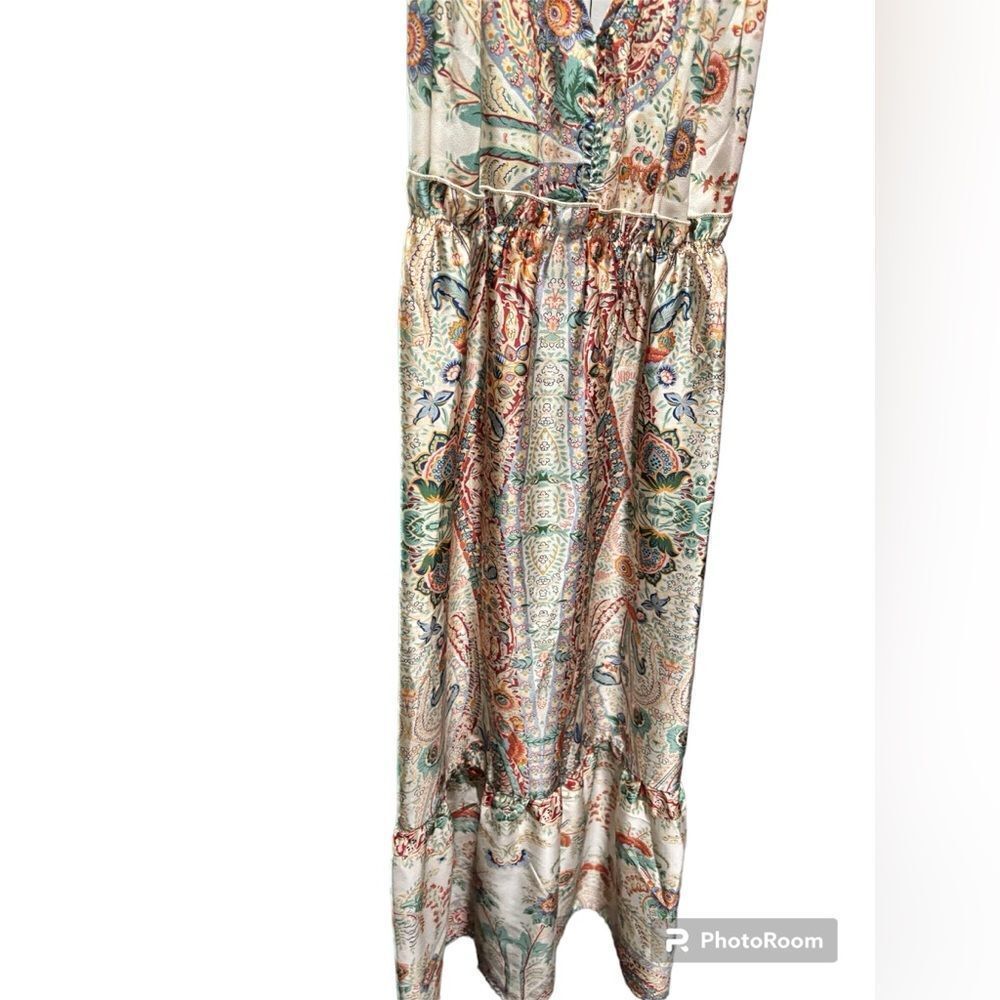 CIDER•PRINT BABYDOLL DRESS - Picture 4 of 4